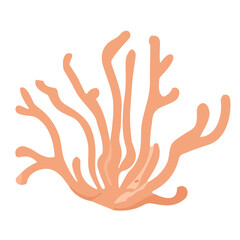 Fototapeta premium Oceanic Symphony: A Coral Canvas of Nature's Brilliance