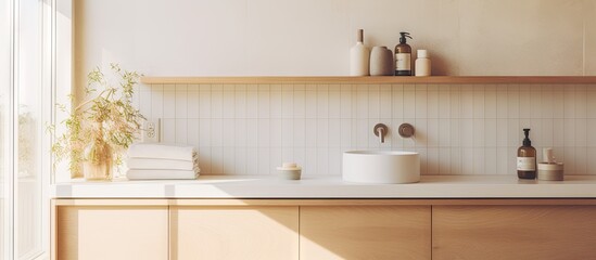 Contemporary bathroom decor in Seattle WA