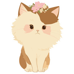 Vibrant Whiskers and Playful Paws: A Colorful Collection of Cute Cat Illustrations Created with Precision and Love, Perfect for Children's Books, Art Prints, and Crafty Projects - Bring These Adorable