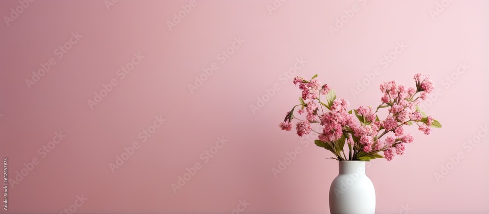 Poster Artificial bloom within the container