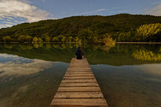 Paysages avec ciel nocturne
