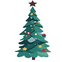 Christmas Tree Elements Festive Clipart and Designs for Holiday DIY Crafts and Decorations  Instant Digital Download