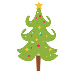 Christmas Tree Elements Festive Clipart and Designs for Holiday DIY Crafts and Decorations  Instant Digital Download