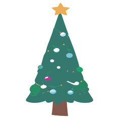 Festive Splendor: A Majestic Christmas Tree to Light Up Your Holidays