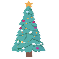 Festive Splendor: A Majestic Christmas Tree to Light Up Your Holidays