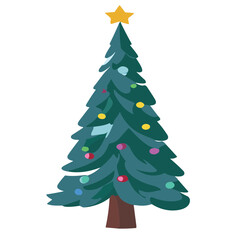 Festive Splendor: A Majestic Christmas Tree to Light Up Your Holidays