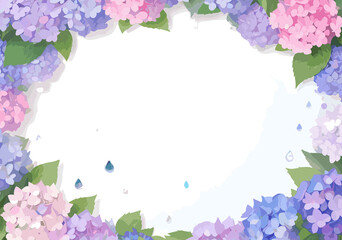 Lilac Floral Frame: A beautiful arrangement of lilac flowers forming a delicate frame, perfect for spring or summer-themed designs and decorations