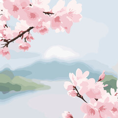 Blossoming Sakura Magic: A Vision of Pink and White Abundance