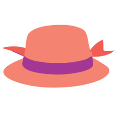 Chic and Versatile A Stylish Hat Vector Illustration, Ideal for Adding a Touch of Fashion to Your Creative Projects