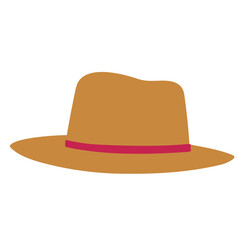Chic and Versatile A Stylish Hat Vector Illustration, Ideal for Adding a Touch of Fashion to Your Creative Projects