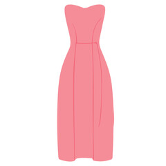 Charming Chic and Cute Dress Vector Illustrations for Fashion Enthusiasts and Design Projects