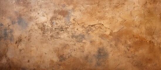 Fototapeta na wymiar Brown textured drywall background or surface