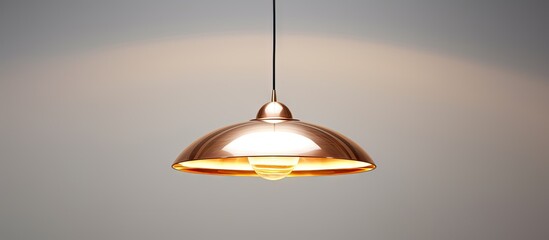 Contemporary pendant light for home decor white background