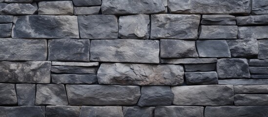 Background texture of a stone wall made of concrete