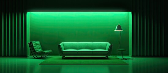 background of the green room