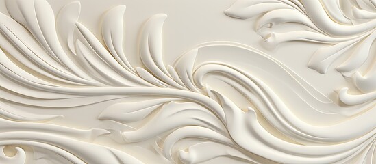 digital background featuring decorative ivory seamless wall tiles for buildings