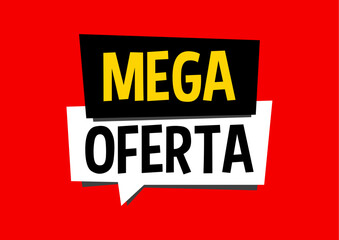 Super Oferta, Mega Oferta. Promoção Promo Banner R2023001