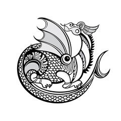  Dragon. Happy Chinese new year 2024 Zodiac sign, year of the Dragon,  happy new year 2024, year of the Dragon