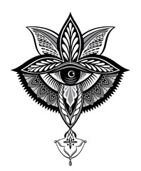 Eye logo, icon and symbol, eye design template
