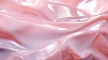 pink silk fabric textile satin abstract background, ai