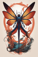 background with butterfly