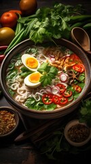 Pho is a Vietnamese soup dish