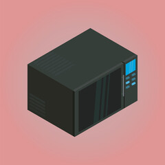 Isometric electric oven