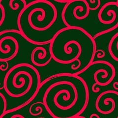 floral herbal seamless abstract pattern background fabric fashion design print digital illustration art texture textile wallpaper colorful image apparel repeat graphic details 