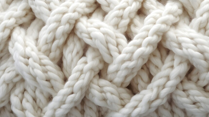 Knitted fabric texture with a cozy and tactile feel