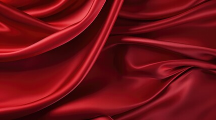 Obraz premium red silk background