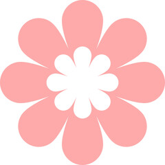 pink flower icon