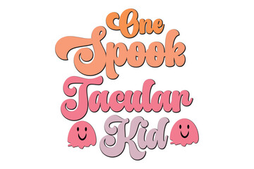 Retro Halloween SVG Design,Retro SVG cut file 