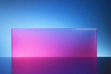 Obraz premium Tranquil gradient blur purple, blue, cyan ideal for captivating photography