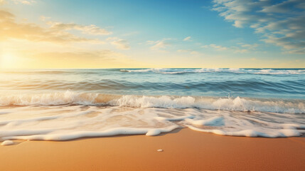 Obraz premium sunset on the beach