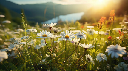 Obraz premium field of flowers