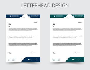 modern business letterhead in abstract design,Abstract Letterhead Design Modern Business Letterhead Design Template. 