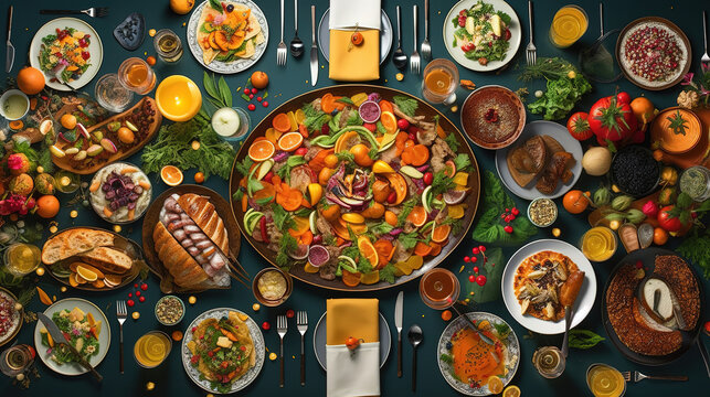 Sweet dessert of epiphany spanish day and biscuits. Generative ai