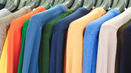 multi-colored sweatshirts for men and women in the market