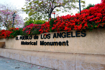 Los Angeles, California: El Pueblo de Los Angeles, Historical Monument - Olvera Street