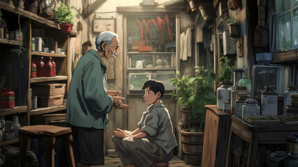 He fearlessly defended his home with the help of Generative AI.