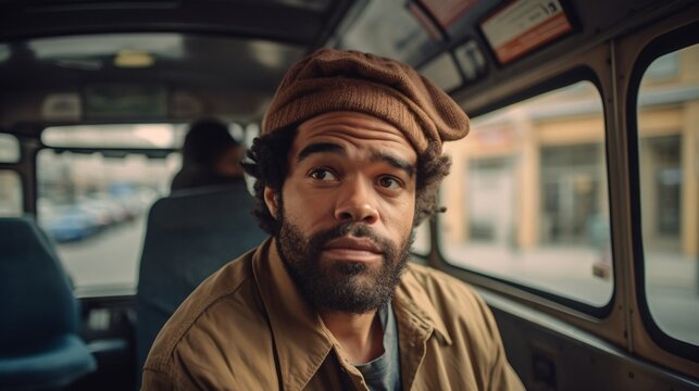 Behind the Wheel: A Day in the Life of a Bus Driver, generative AI