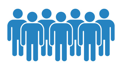 Symbol, ikona ludzi. Plik wektorowy. © robert6666