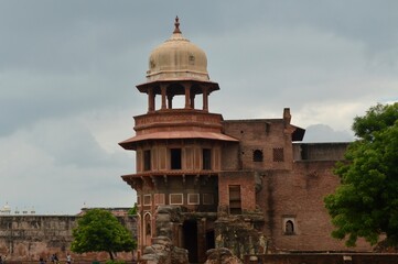Fototapeta premium View at Agra Fort