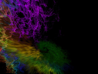 Imaginatory fractal abstract background Image