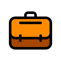 Editable briefcase, portfolio, business, work, office, job investment, bag, suitcase vector icon. Part of a big icon set family. Perfect for web and app interfaces, presentations, infographics, etc