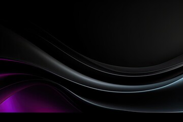 empty soft black background