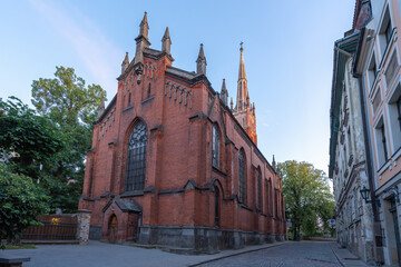 Naklejka na ściany i meble St. Saviour Anglican Church - Riga, Latvia