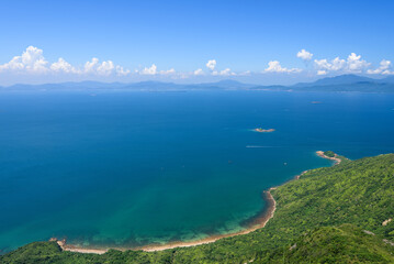 view from the top of the mountain