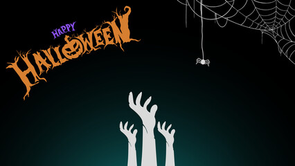 Happy Halloween - Spooky Night - Pumpkin - Halloween party with kids, friends and family