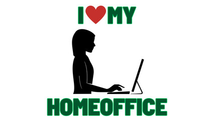 Home Office Life - Working from Home - Remote Working - Productive at Home - Laptop Business